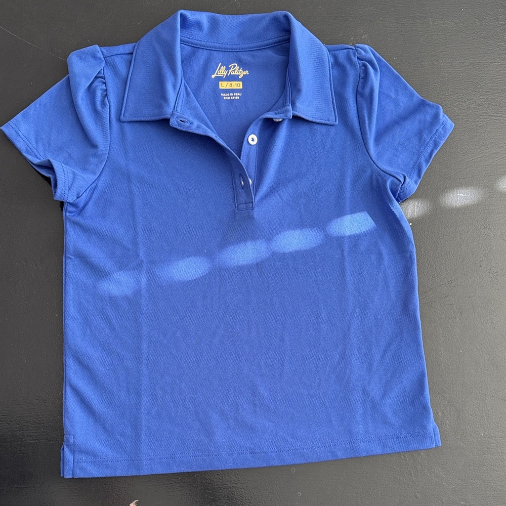 Lilly Pulitzer Kids Royal Blue Polo Shirt